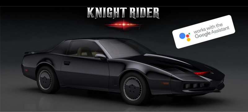 speak to your car with google assistant almost like k i t t from knight rider speak to your car with google assistant